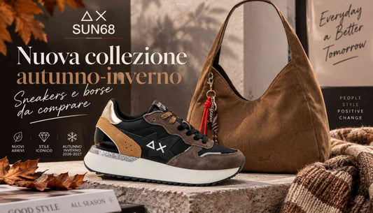 Nuova Collezione SUN68 Autunno Inverno 2026/27: Sneakers e Borse da Comprare
