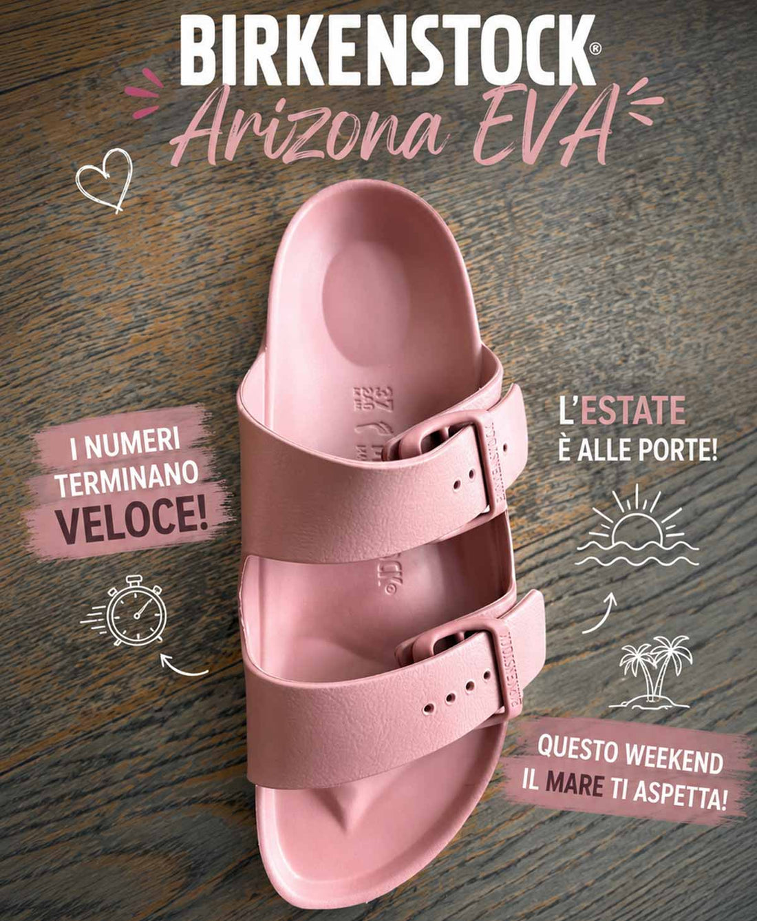 Birkenstock Arizona EVA: il sandalo iconico leggero, comodo e perfetto per l’estate 2026