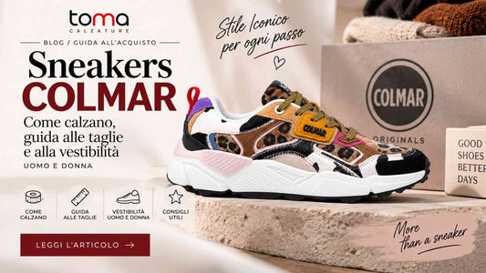 Sneakers Colmar: come calzano? Guida taglie e vestibilità uomo e donna