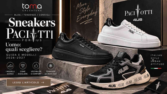 Sneakers Paciotti 4US uomo: quali scegliere? Guida ai modelli Autunno Inverno 2026/27