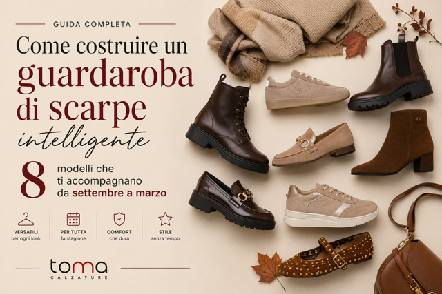 Come costruire un guardaroba di scarpe intelligente: 8 modelli da settembre a marzo
