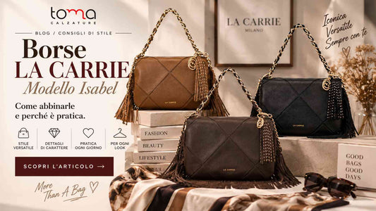 Borsa La Carrie Isabel Autunno Inverno 2026/27: come abbinarla e perché è pratica