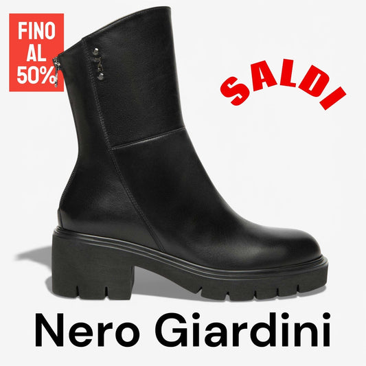 Saldi NeroGiardini Autunno-Inverno: scarpe, stivali e borse (Donna e Uomo)