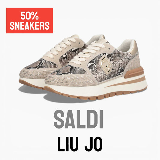 Sneaker Liu Jo in saldo -50%: collezione Autunno-Inverno su Toma Calzature