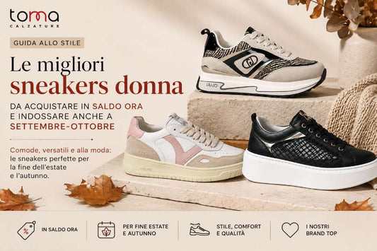 Le Migliori Sneakers Donna in Saldo da Acquistare Ora e Indossare Anche a Settembre e Ottobre