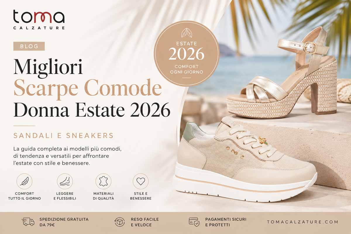 Migliori Scarpe Comode Donna Estate 2026 | Sandali e Sneakers – TOMA ...