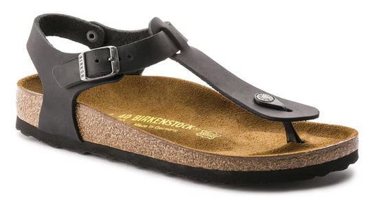 Sandali infradito Kairo Birkenstock 147111 in pelle nero (41-45)