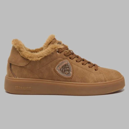 Sneaker Blauer VICTORY01 donna nubuck Marrone