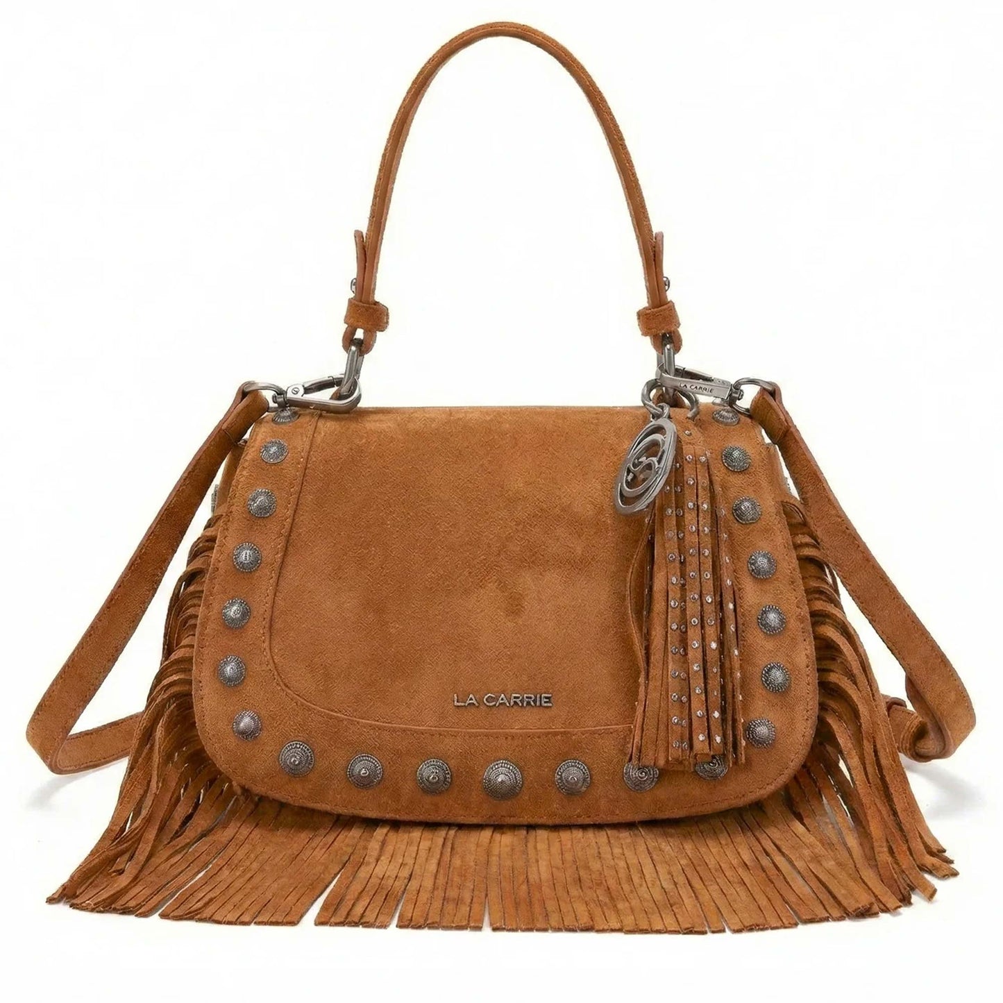 Borsa Aztec Hand  La Carrie 161P-FG-473-SUE cotto