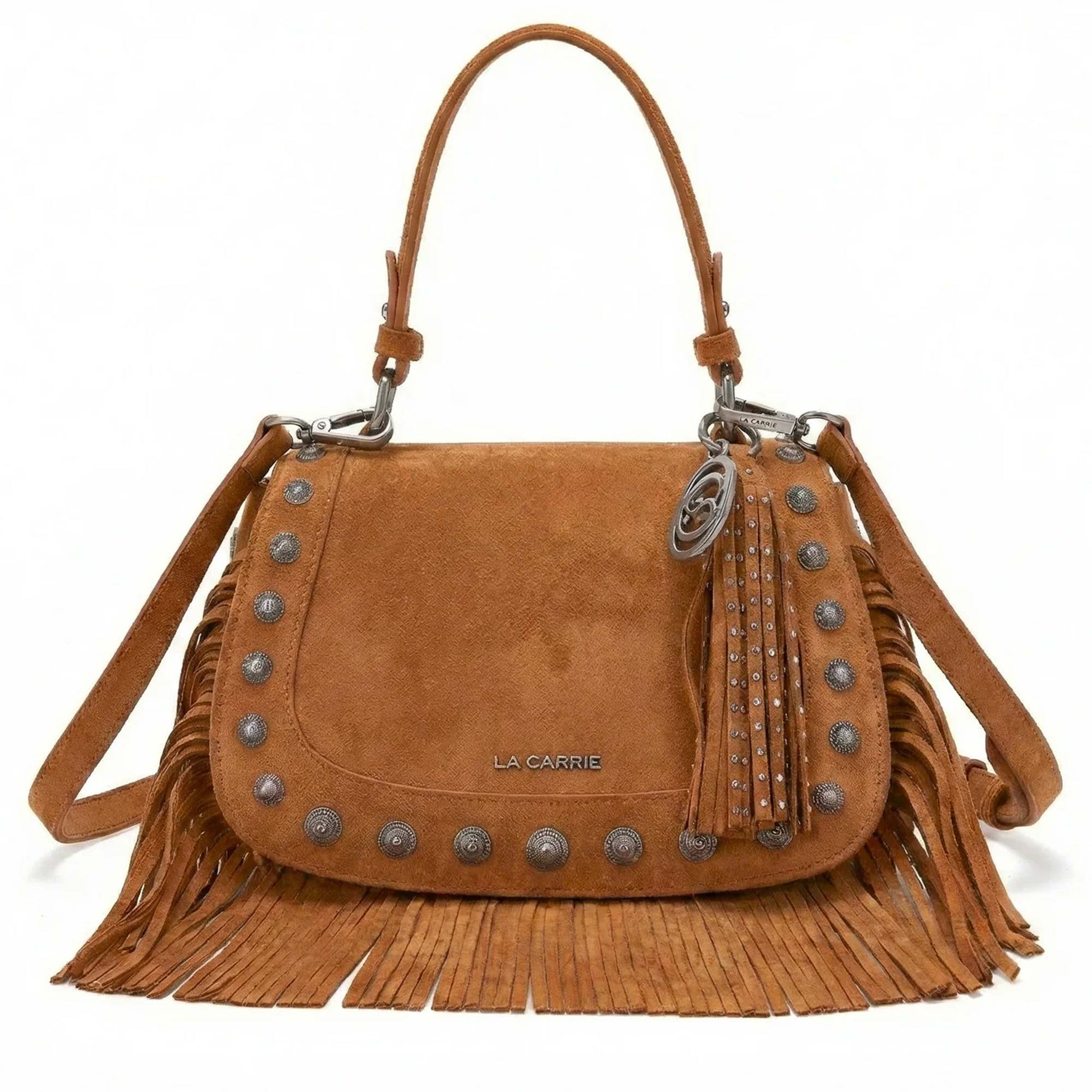 Borsa Aztec Hand  La Carrie 161P-FG-473-SUE cotto