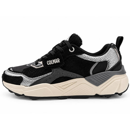Sneaker Colmar Garner Sparkle S135 Donna Nero
