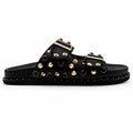 Sandali Ermans 4040 ciabatte donna nero