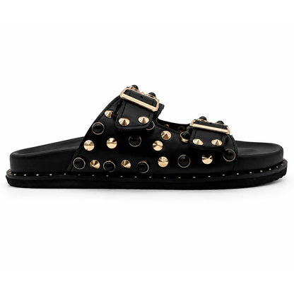 Sandali Ermans 4040 ciabatte donna nero