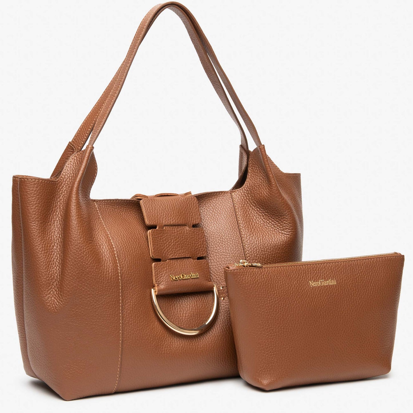 Borsa Hobo NeroGiardini E644160D-400