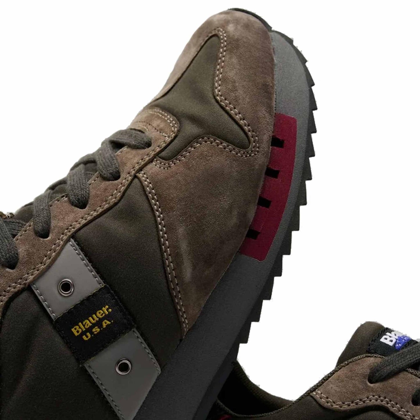 Sneaker Blauer QUEENS scarpe sport uomo nero