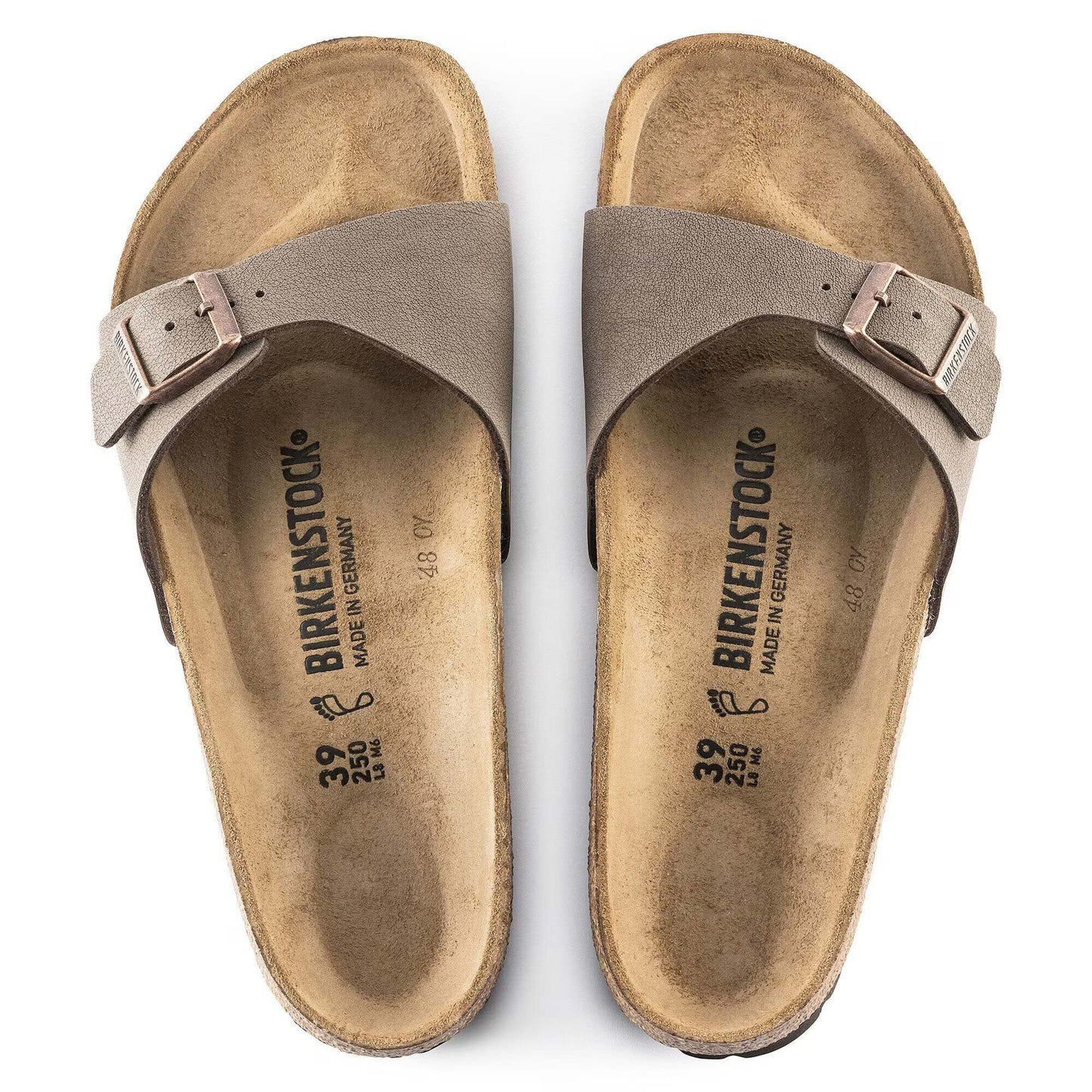 Pianelle Madrid Birkenstock 040093 Mocca (35-40)