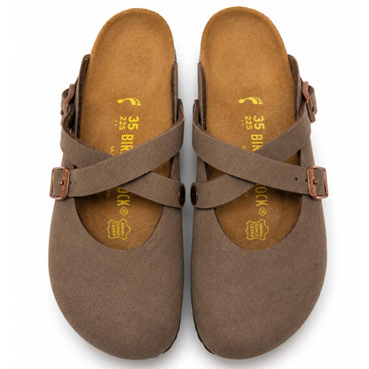 Dorian Birkenstock Donna Marrone Mocha Sabot 1014256 | Calzata Stretta