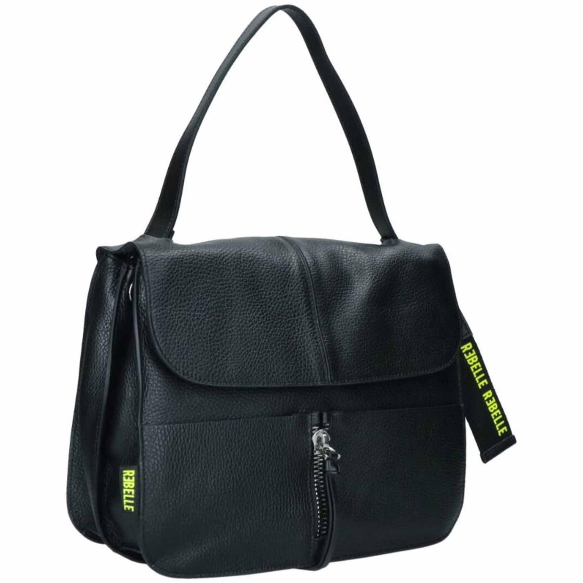 Borsa a spalla  REBELLE CAROLE in pelle nera