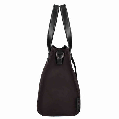 Borsa REBELLE POPPY NYLON Mini Bag donnaMarrone wengè