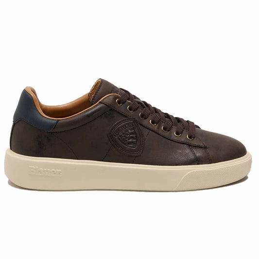 Sneaker Blauer "BUCK01" scarpe marrone/blu