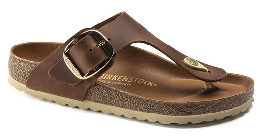 Sandali Gizeh Big Buckle Birkenstock 1018745 marrone cognac (35-41)