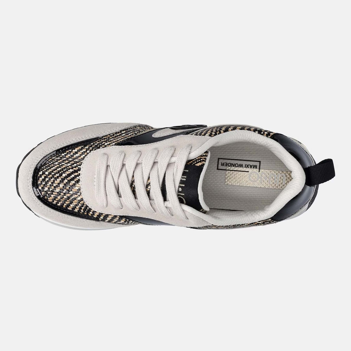 Sneakers LIU JO "Maxi Wonder 97" BA6007 nero/latte