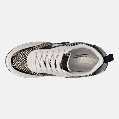 Sneakers LIU JO "Maxi Wonder 97" BA6007 nero/latte