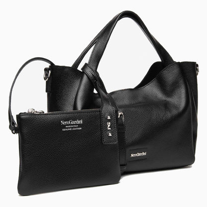 Borsa Hobo NeroGiardini I544031D-100 donna