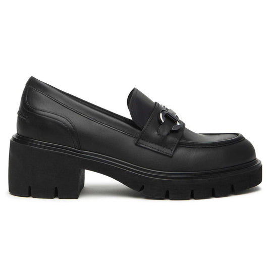 Mocassini NeroGiardini I513980-100 I513980 3980 scarpe