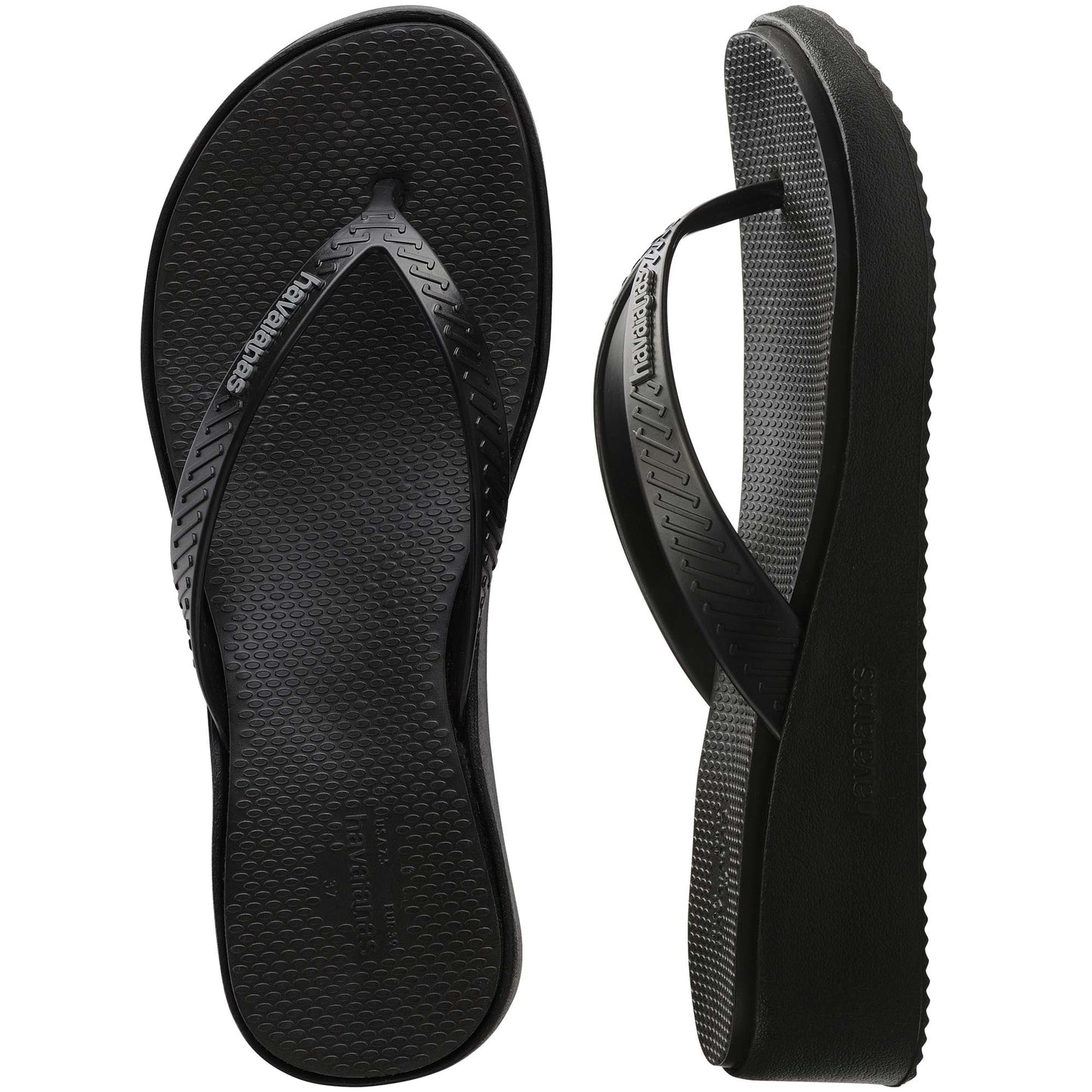 Havaianas High Platform II Nero | Sandali Infradito Donna 4150150.0090