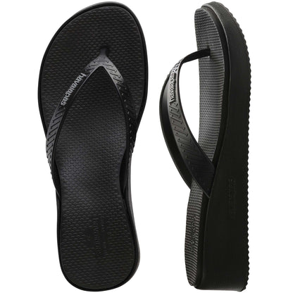 Havaianas High Platform II Nero | Sandali Infradito Donna 4150150.0090