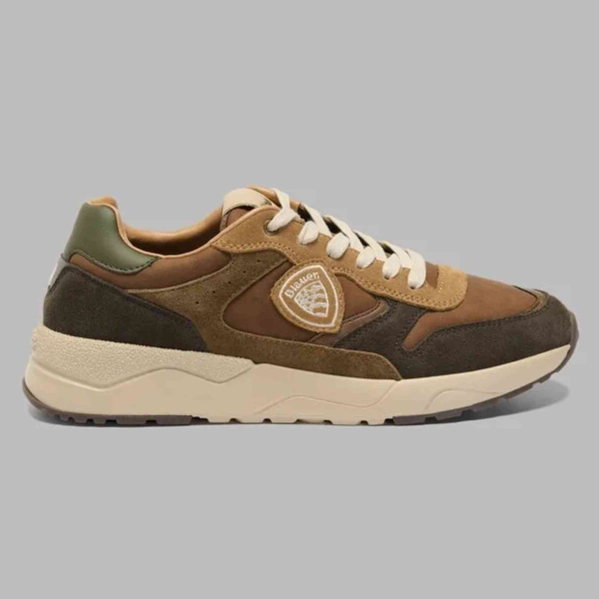 Sneaker Blauer OZARK01 scarpe uomo brown/cognac