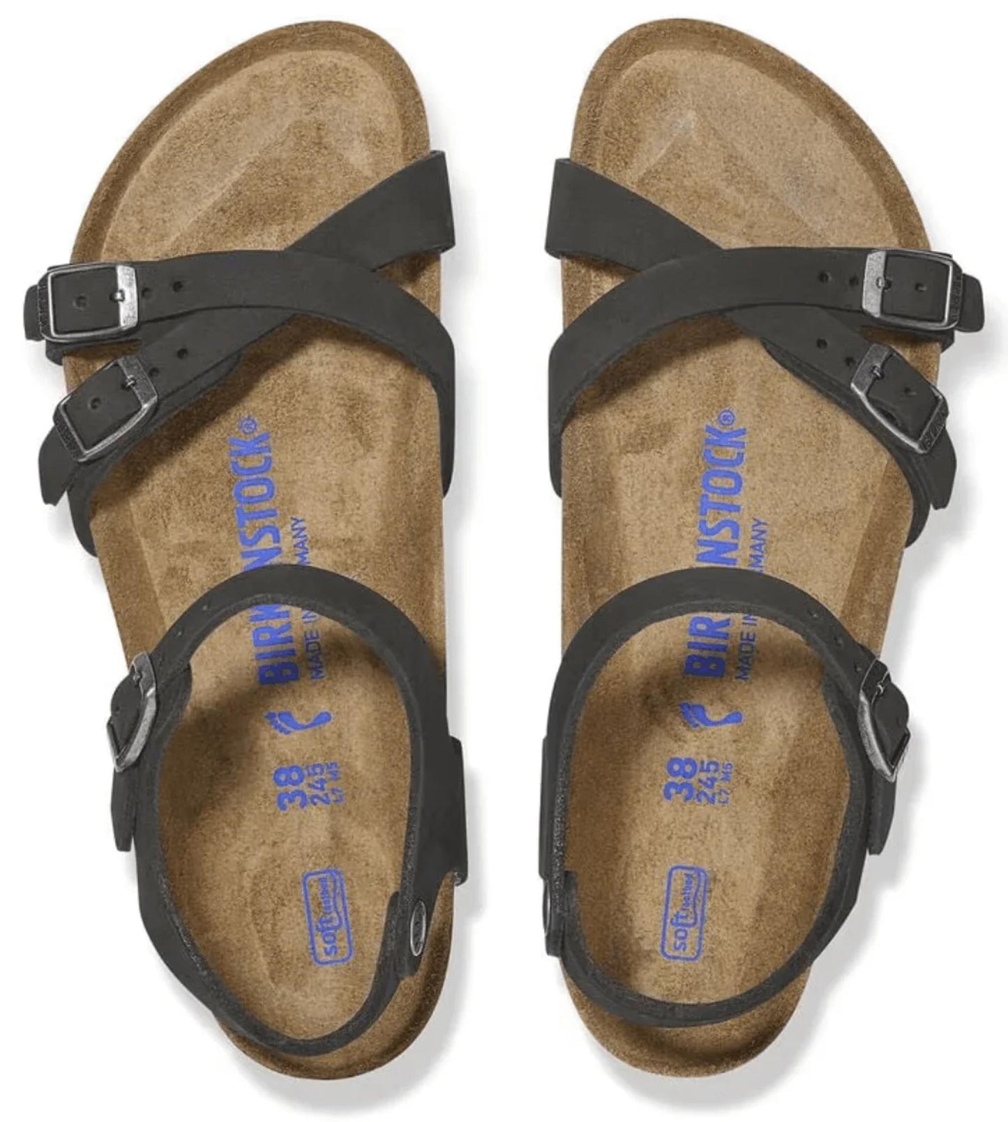 Sandali Kumba Soft Birkenstock 1029526 nubuk nero (35-41)