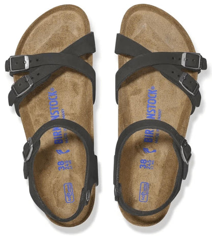 Sandali Kumba Soft Birkenstock 1029526 nubuk nero (35-41)