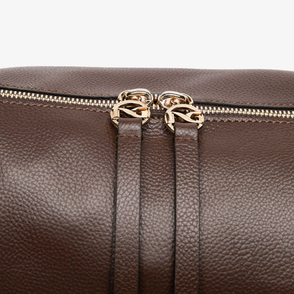 Bauletto in pelle NeroGiardini I644350D-742 donna Marrone
