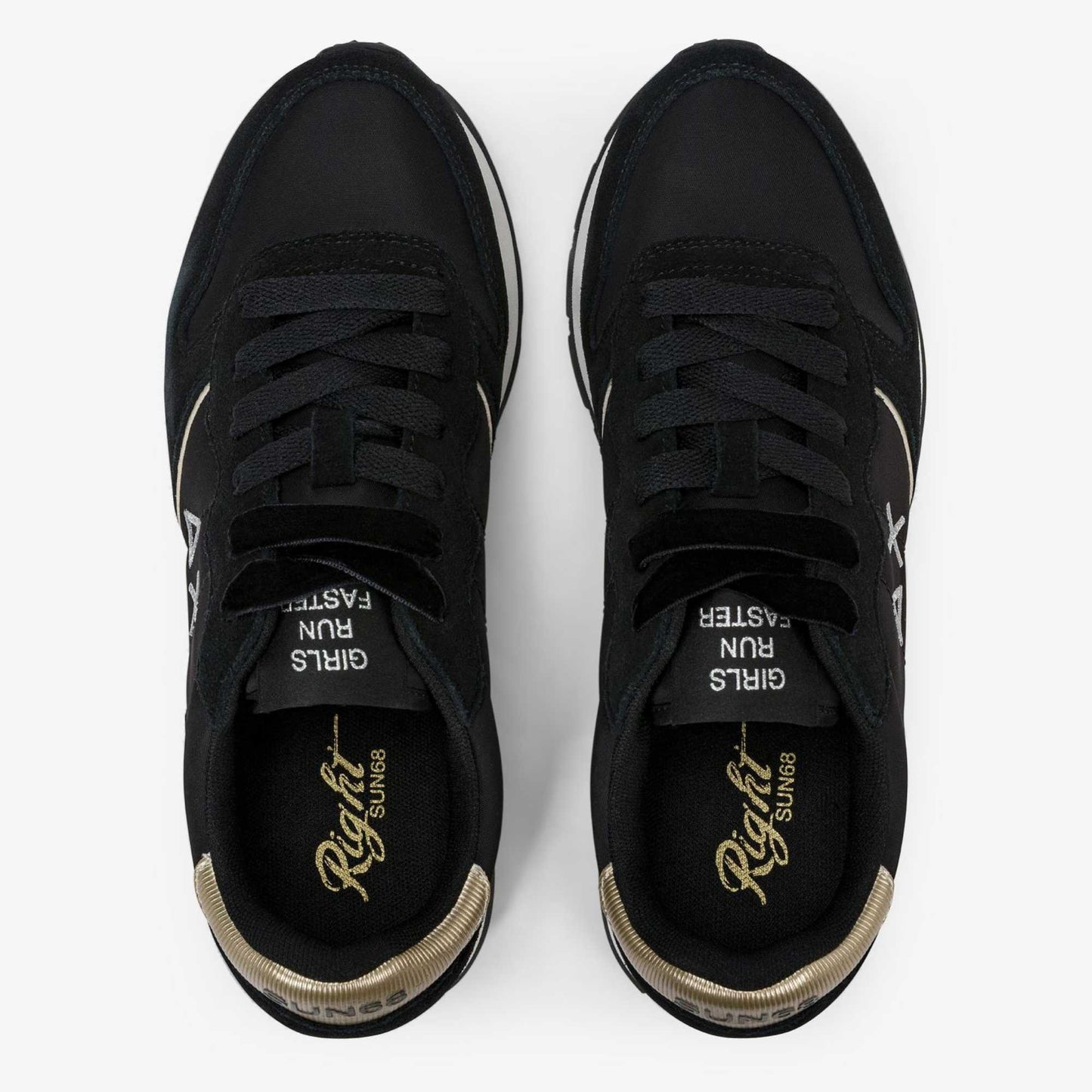 Sneakers SUN68 "ALLY GOLD SILVER" Z46202-11