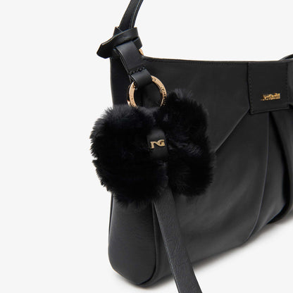 Borsa a spalla in pelle NeroGiardini I644340D-100 donna