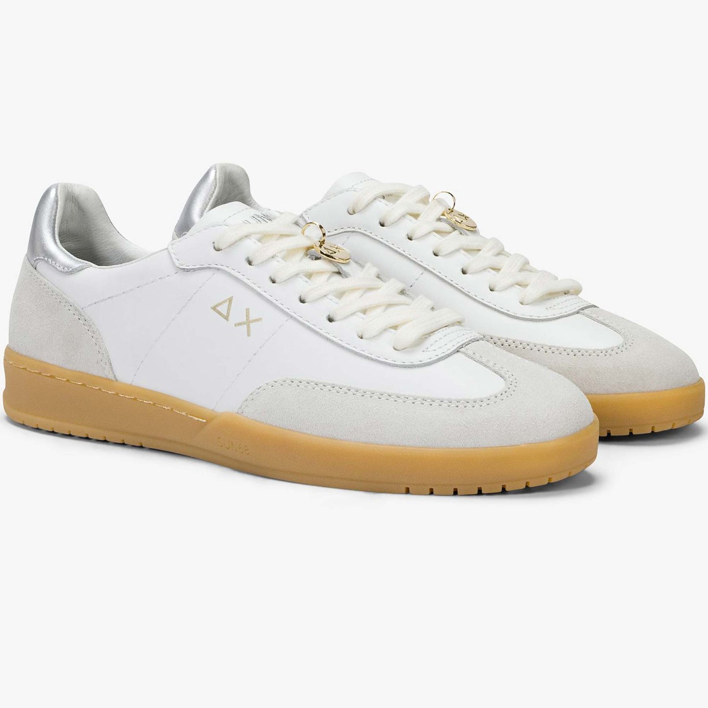Sneakers SUN68 California Leather Donna Z36249-01 Bianco | Di Tendenza e Comode