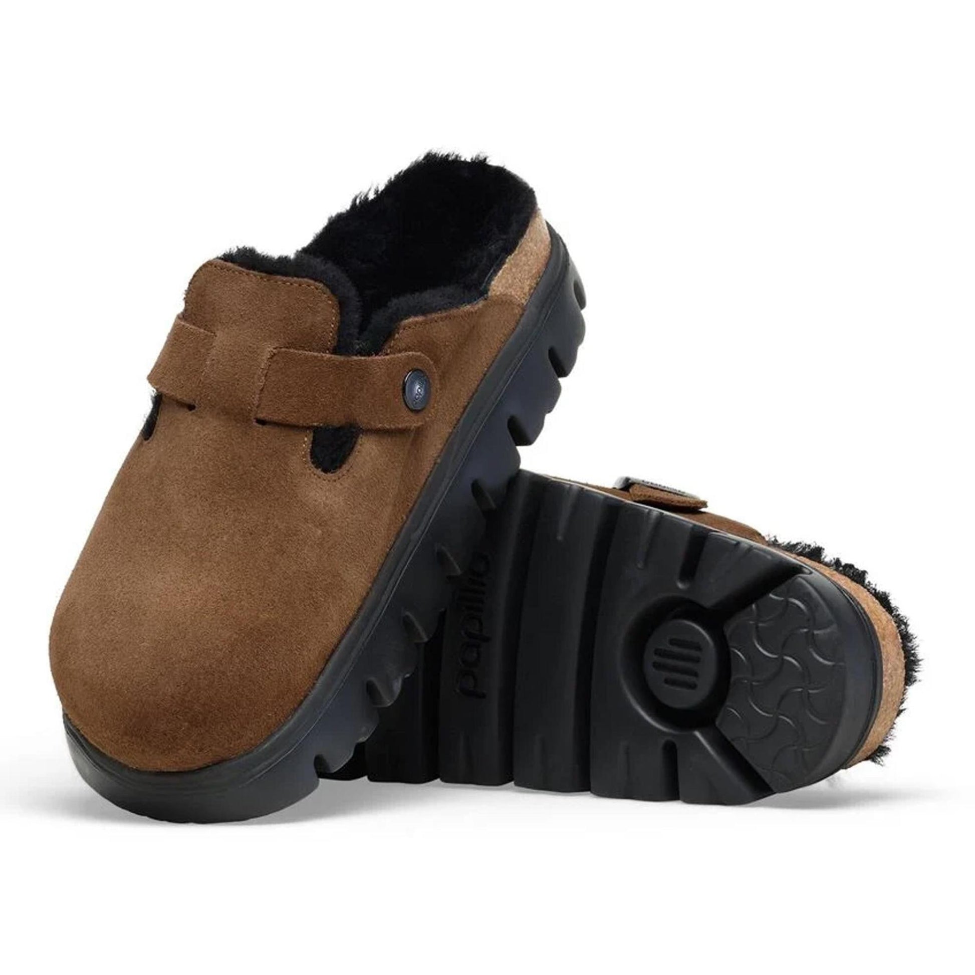 Sabot Boston Pap Chunky Shearling Papillio by Birkenstock