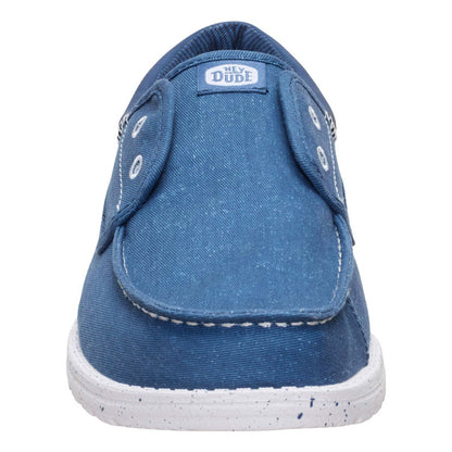 Scarpe Hey Dude Wally Cru Stretch Canvas Uomo 45141-4ZL | Comode, leggere, slip-on