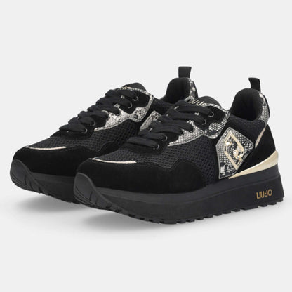 Sneakers LIU JO "Maxi Wonder 01" BF5009 nero