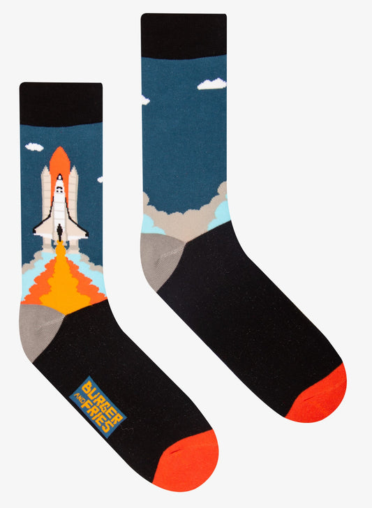 Calze Space Socks BF1012 "Cape Canaveral" Socks Bruger and Fries