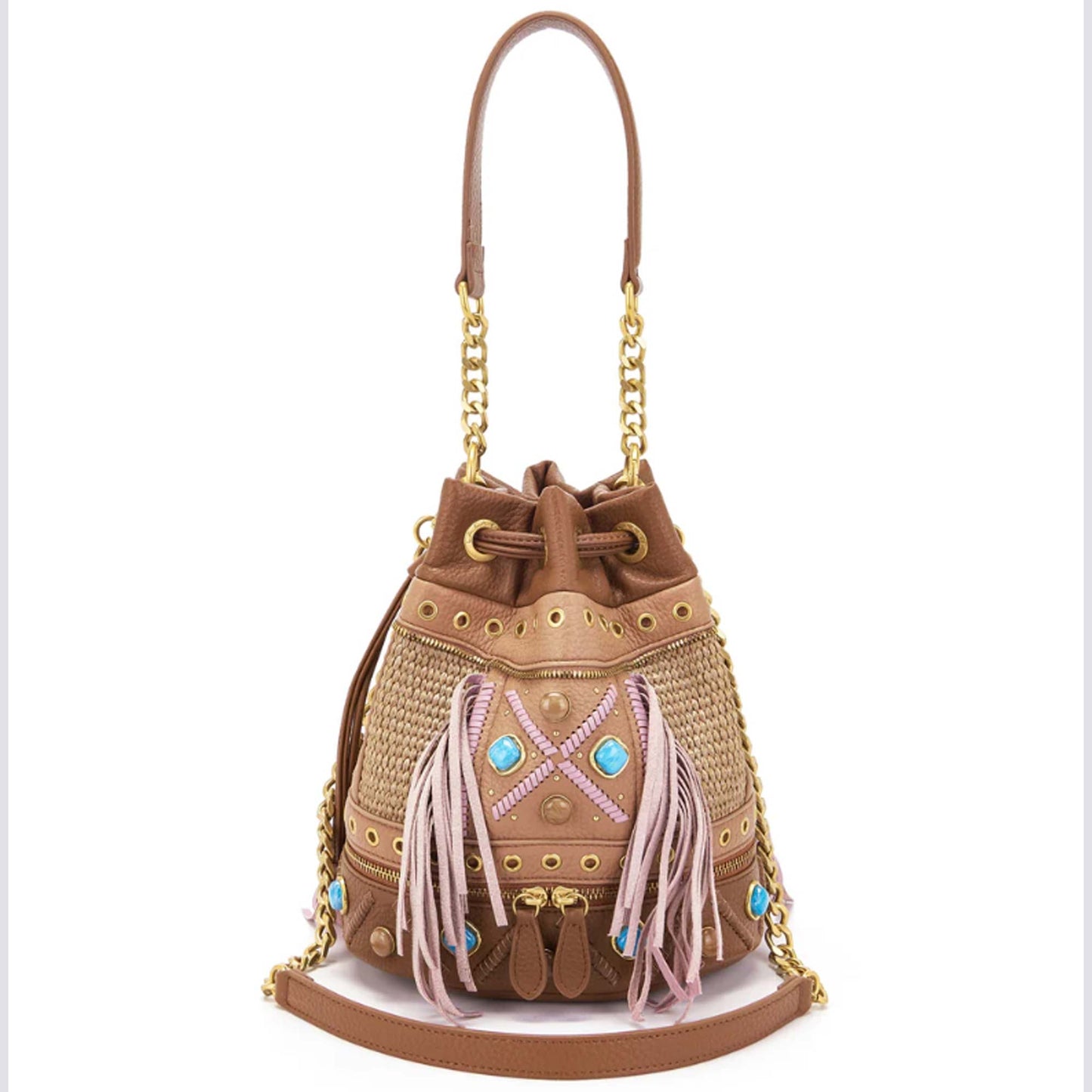 Secchiello La Carrie Jungle 161M-EB-182-SYR Borsa multi cotto