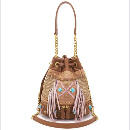 Secchiello La Carrie Jungle 161M-EB-182-SYR Borsa multi cotto