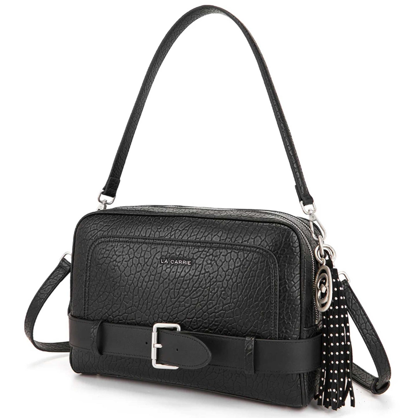 Borsa a spalla Belty La Carrie 162P-FA-122 donna Nera