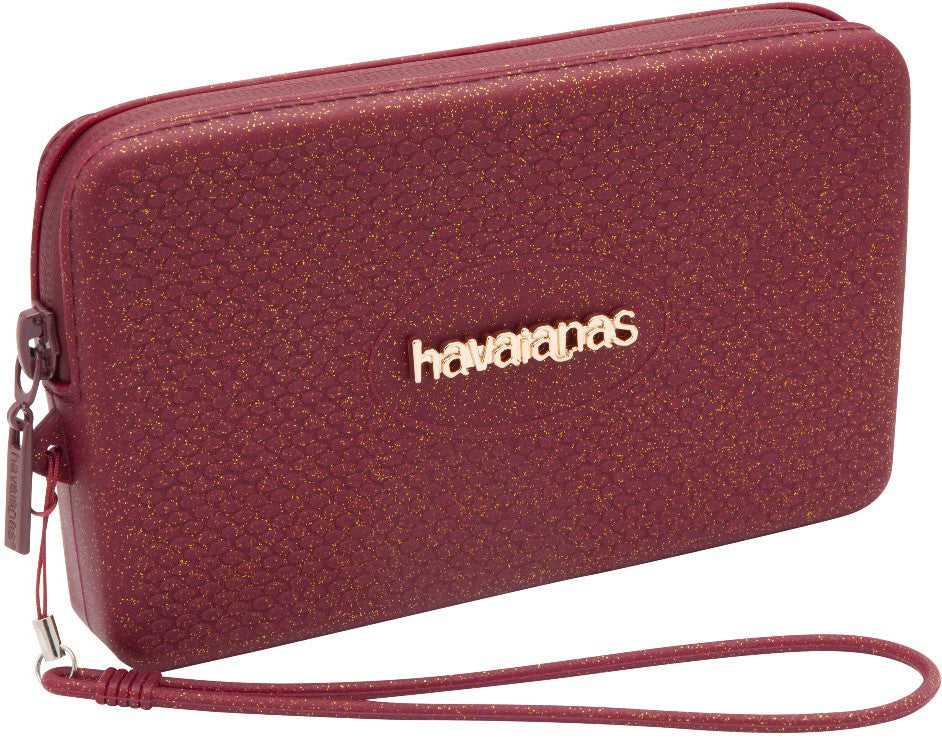 Borsa donna Mini bag plus glitter Havaianas amaranto