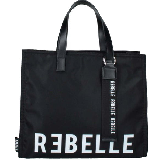 Borsa shopping  REBELLE ELECTRA NYLON nera