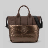 Tote Bag Blauer QUARTXL01 donna in nylon marrone