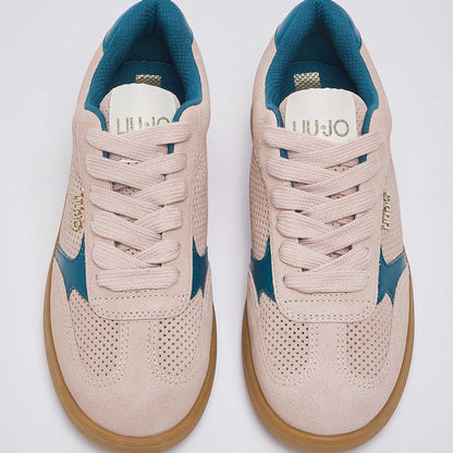 Sneakers LIU JO "Connor 01" BA6051 nude/verde acqua