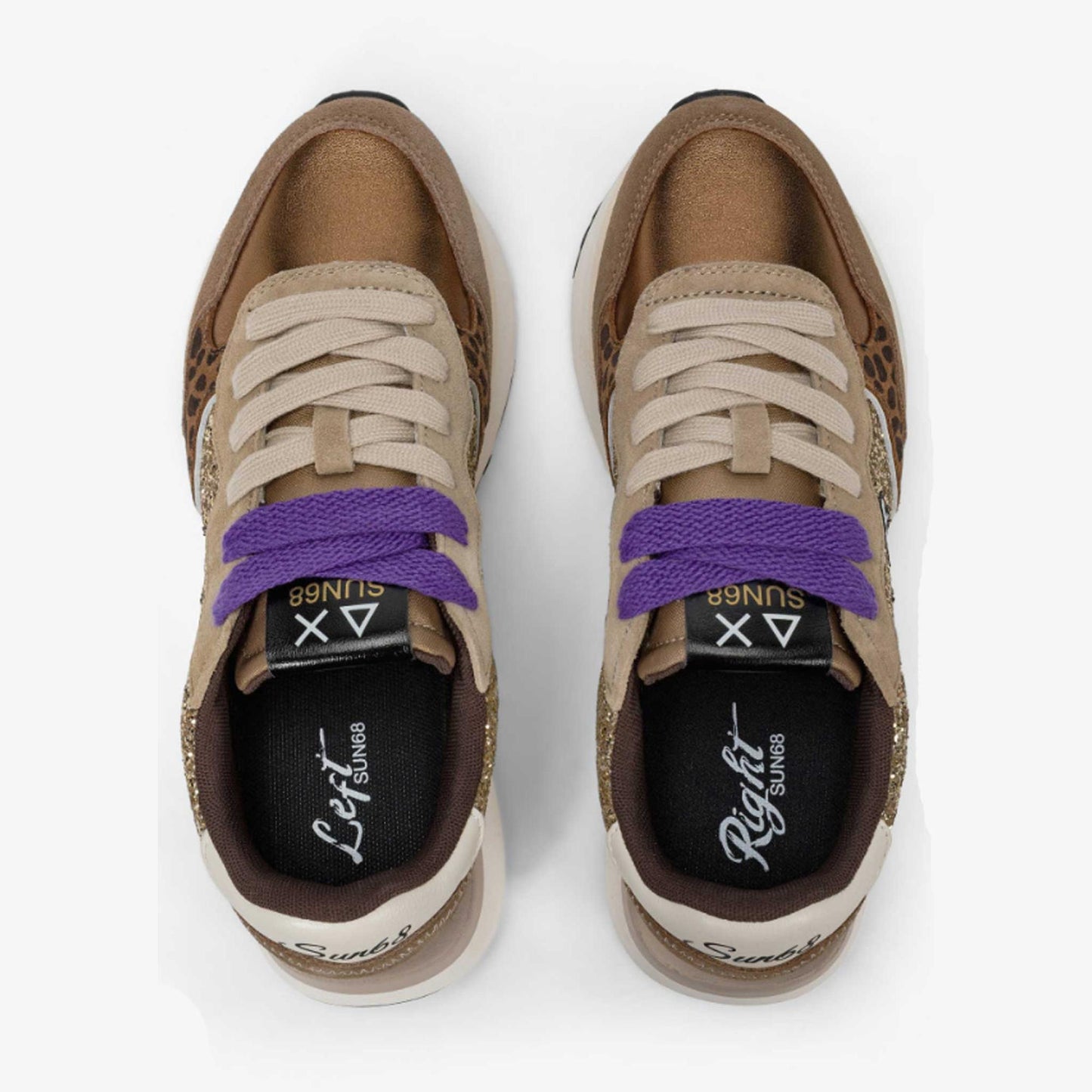 Sneakers SUN68 "BIG ALLY GLITTER" Z45212-43